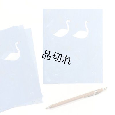 画像2: Subikiawa レターセット「Swan in February」