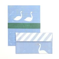 Subikiawa レターセット「Swan in February」