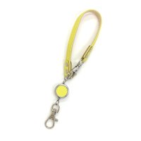 ノワールレザー リール付きマルチストラップ