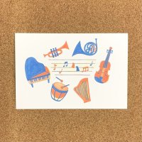 トナリノポストカード「音楽祭」