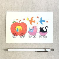 トナリノポストカード「モンスターパレード」