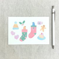 トナリノポストカード「ウィンターモチーフ」