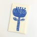 裏表紙にはお花の絵柄が入っています