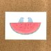 画像1: トナリノポストカード「すいかとり」 (1)