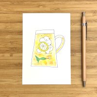 トナリノポストカード「ハイボールアクアリウム」