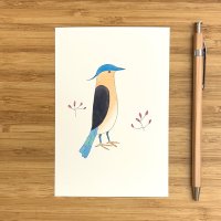 トナリノポストカード「おさんぽバード」