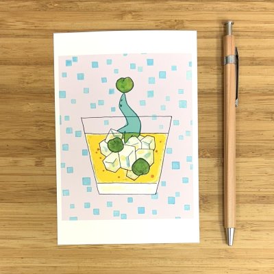 画像1: トナリノポストカード「梅酒」