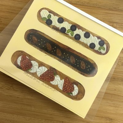 PET樹脂素材の表紙付き