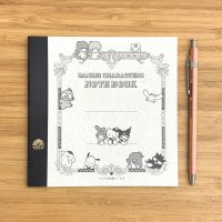 ツバメノート　サンリオキャラクターズ　スクエアサイズ