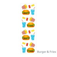 ミセス・グロスマン ステッカー ／ Burger & Fries