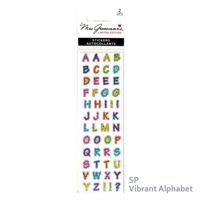 Vibrant Alphabet (Sparkle)