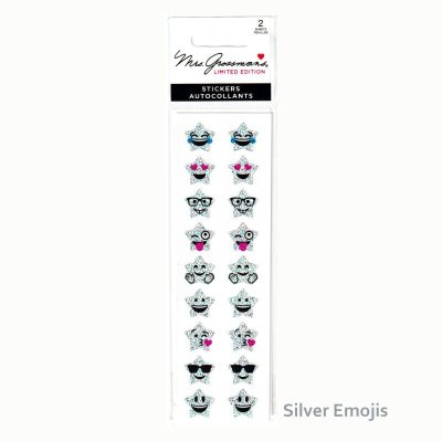 Silver Emojis (Sparkle)