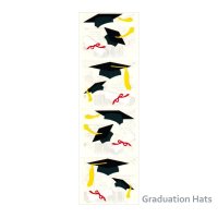 ミセス・グロスマン ステッカー ／ Graduation Hats