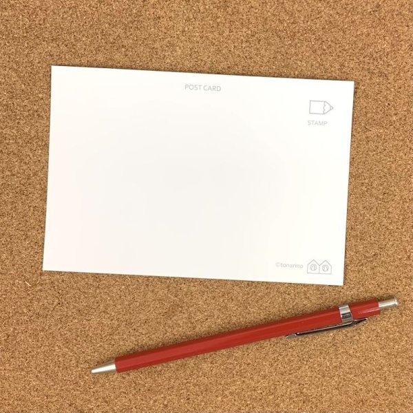 裏面は余白が多く、メッセージの書き込みも◎