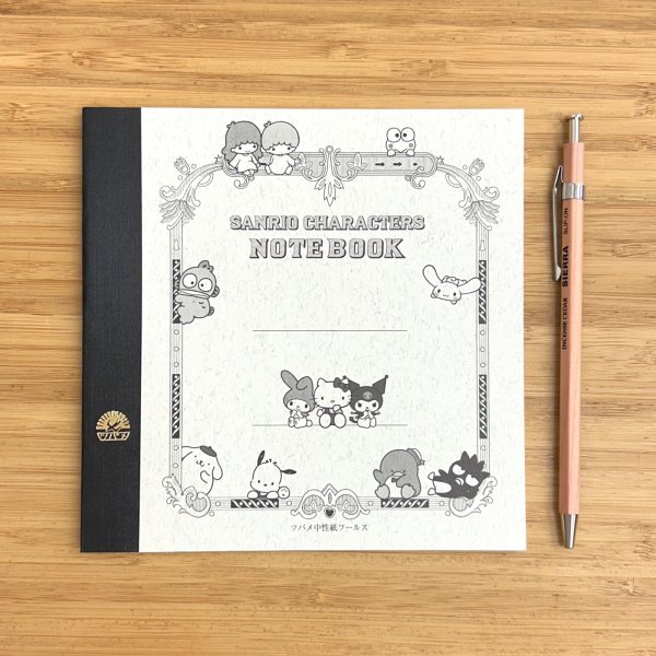 画像1: ツバメノート　サンリオキャラクターズ　スクエアサイズ (1)